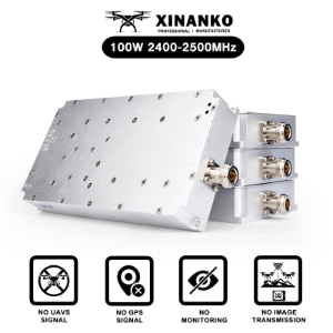 Customized 100W GaN Lora RF Amplifier Module 1340-1450MHz Anti Drone Shield for Fpv Radio Frequency Jammer Module