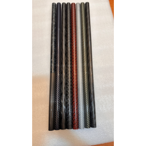 Carbon fiber round tubes