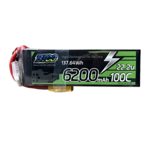 BTCS-High rate batteryPLG1142126-6200mAh-22.2V