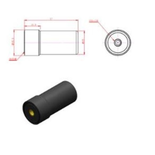 Three-system seven-frequency four-arm helical unmanned aerial vehicle antenna