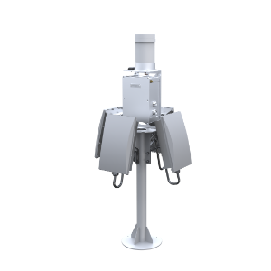 Blind-Zone Compensated Detection Equipment