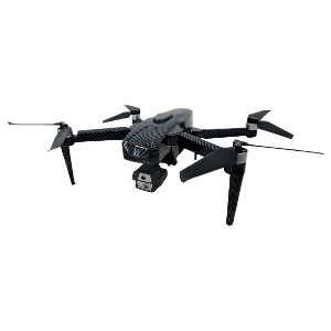 Single-axis thermal drone