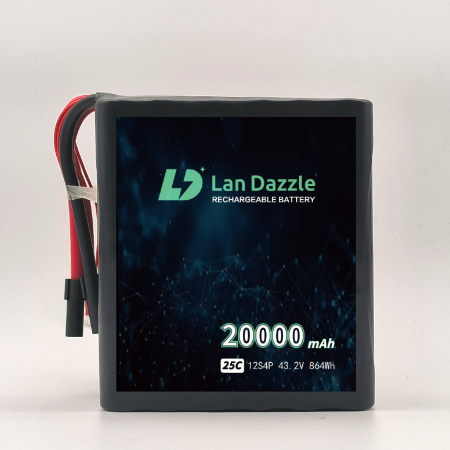 LanDazzle LD21700-12S4P lithium battery pack