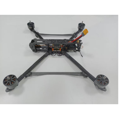 Golden Quadcopter Drone