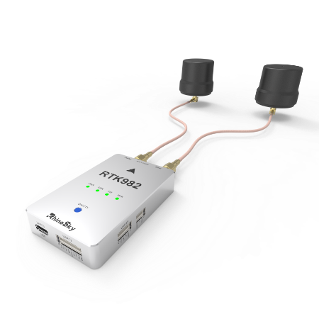 Dual-antenna Directional Centimeter-level  Satellite Positioning Module
