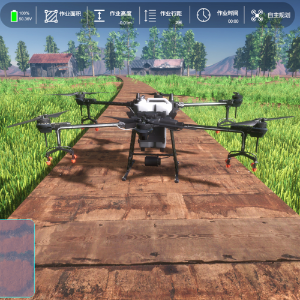 The UAV Agricultural Protection Simulation System