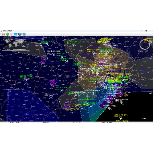 Low - altitude flight simulation terminal system