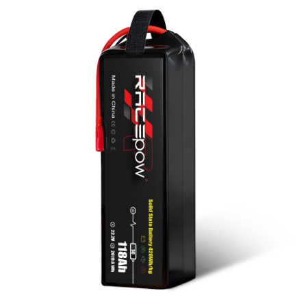 Racepow 420Wh/kg 118Ah6S22.2V1-2C Solid State Battery 