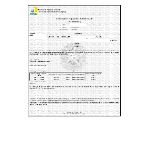  Anatel certification certificate
