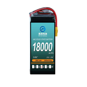 Solid-state batteries 18000mah-6S-22.2V-10C  300wh/kg