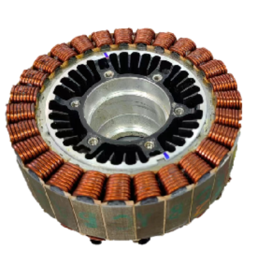 Flat wire-based propeller and UAV drive motor solution