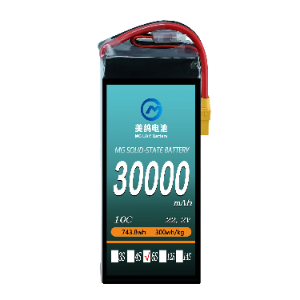 Solid-state batteries 30000mah-6S-22.2V-10C 300wh/kg