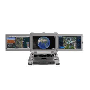 Three Screen Ground Station