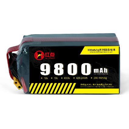 9.8Ah12S-330wh/kg Battery