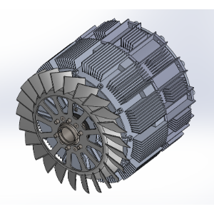 Integrated electric drive system