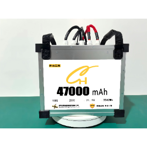 Smart battery 18S 47000mAh.