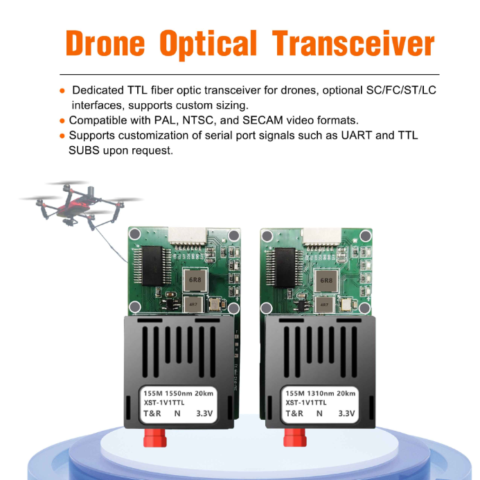 UAV Optical Transceiver