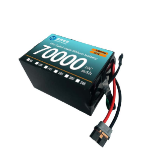 Solid-state battery 70000mah-6S-22.2V-10C 320wh/kg