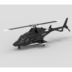 F02S AIRWOLF HELICOPTER