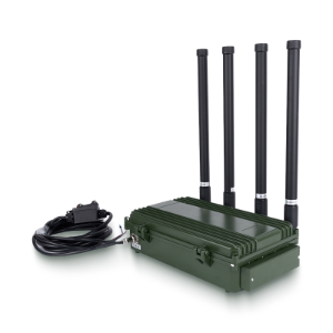 4 Band Vehicle Anti Drone Integrated Detection Jammer Signal Detector System with Lora Jammer Module
