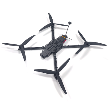 15-inch FPV Racing Drone with 6KG Payload, 5.8G 3W Video Transmission, Carbon Fiber Body