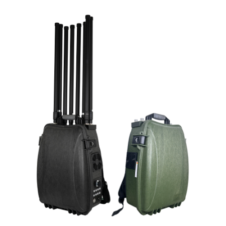 Plastic Backpack for Drone Countermeasures - 8-Band