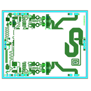 2~6.5GHz 30W  GaN MMIC