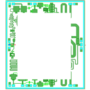 2~6GHz 30W High Gain  GaN MMIC