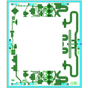 4~8GHz 120W GaN  MMIC
