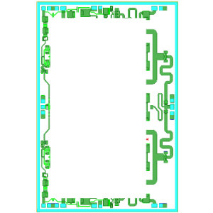 8~18GHz 40W GaN  MMIC