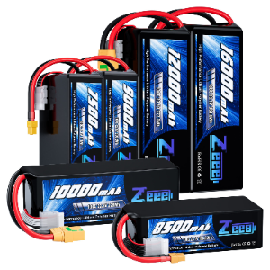 Zeee FPV Drone Battery 6S 7500/8500/9000m/10000/12000/16000mAh HV Lipo Battery for 400-450mm X8 7/10/13/15inch FPV