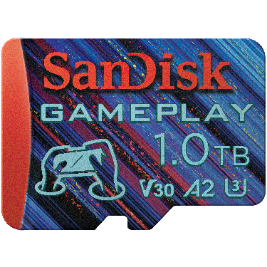 闪迪™ GamePlay 掌机游戏专用microSD存储卡