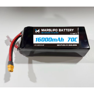 MARS LIPO 16000mAh 6S 23.1V 70C