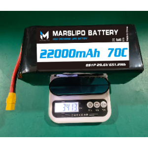 MARS LIPO 22000mAh 8S 29.6V 70C