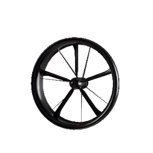 Large-diameter ducted fan