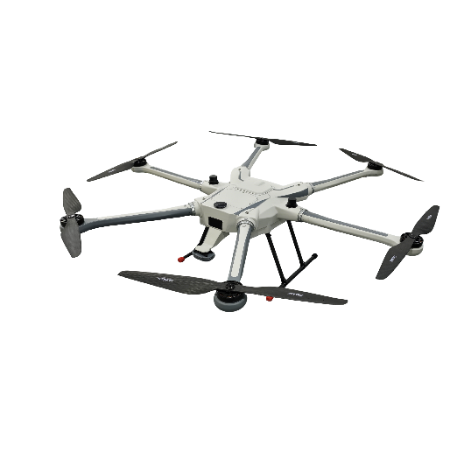 Industrial six-rotor UAV for logistics transportation