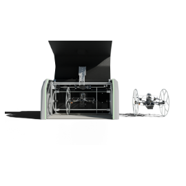 Wheeled Amphibious Ground-Air Patroling Robot (LingBo Robot+Cruise Station)