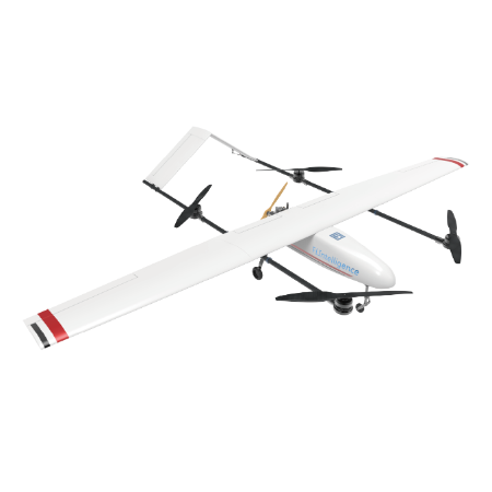  Oil-powered hybrid wing UAV