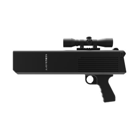 Drone jamming interception device