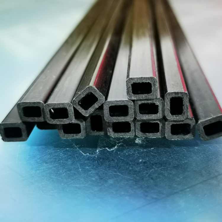Pultrusion carbon fiber square tubes,  outter square& inner square