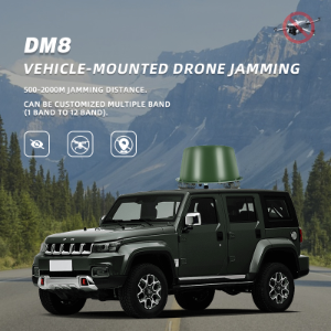 8 band drone jammer system anti drone device