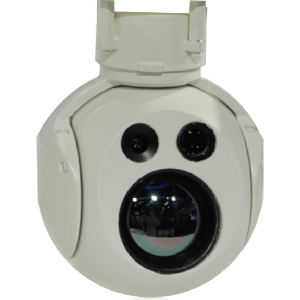 Visible/Infrared Triple-Sensor Two-Axis Miniature Pod 