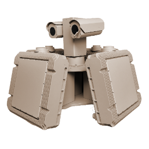Four-Sided Phased-Array Radar & Electro-Optical Integrated System