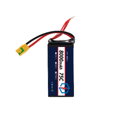 6S 8Ah 75C Ultra High Discharge Rate FPV Drone Battery