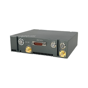 XK-F358 10Watts x2 Mimos Mesh Wifi Mobile Broadband Multimedia Radio Communication System Fhss Hopping Frequency Mesh Networks Radio Repeater Module For Long range Drone
