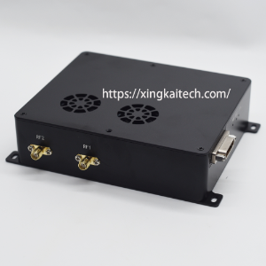 XK-M504E 5W*2 Mimos Mesh Networks Cofdm Fhss Hopping Frequency Mesh Wifi Baseband Unit Mobile Broadband Multimedia Radio Communication System Multi-rotor Drone Repeater