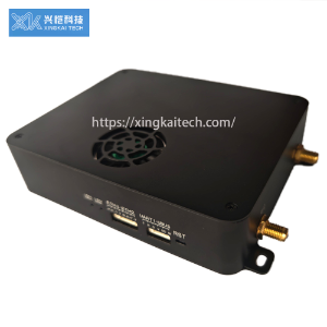 XK-F303KE Long Range Drone Broadband Wireless Wave Image Video Data Link Transmission Definition Receiver Module 1420-1530MHz Supports Point to Multipoint Relay Mode