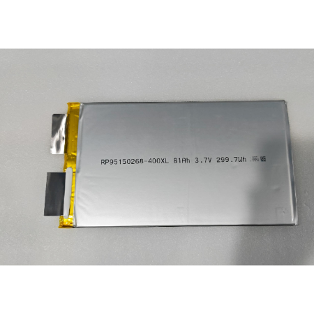 Racepow  Latest 400Wh/kg high-density 81Ah solid-state battery cell