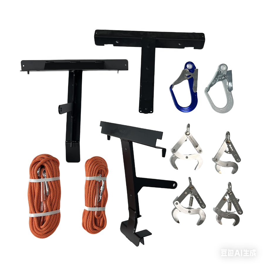 T60T70T100S lifting three-piece set Shenlong lifting frame automatic decoupler lifting rope device O-type self-locking hook