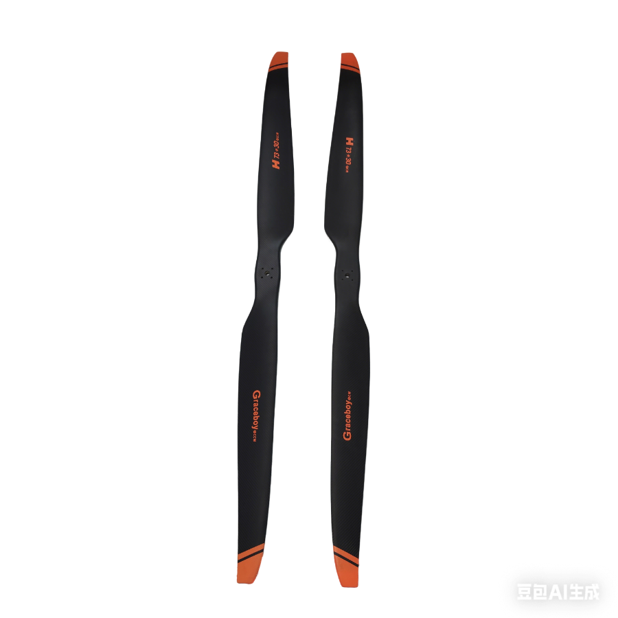 73×30 inches of carbon fiber multi-core heavy-duty UAV propeller